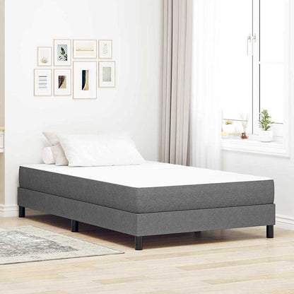 Materasso da Letto Grigio chiaro 120 x 200 cm Tessuto - homemem39