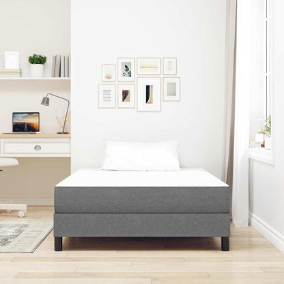 Materasso da Letto Grigio chiaro 120 x 200 cm Tessuto - homemem39