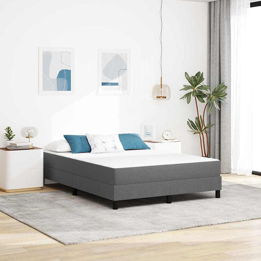 Materasso da Letto Grigio chiaro 140 x 200 cm Tessuto - homemem39
