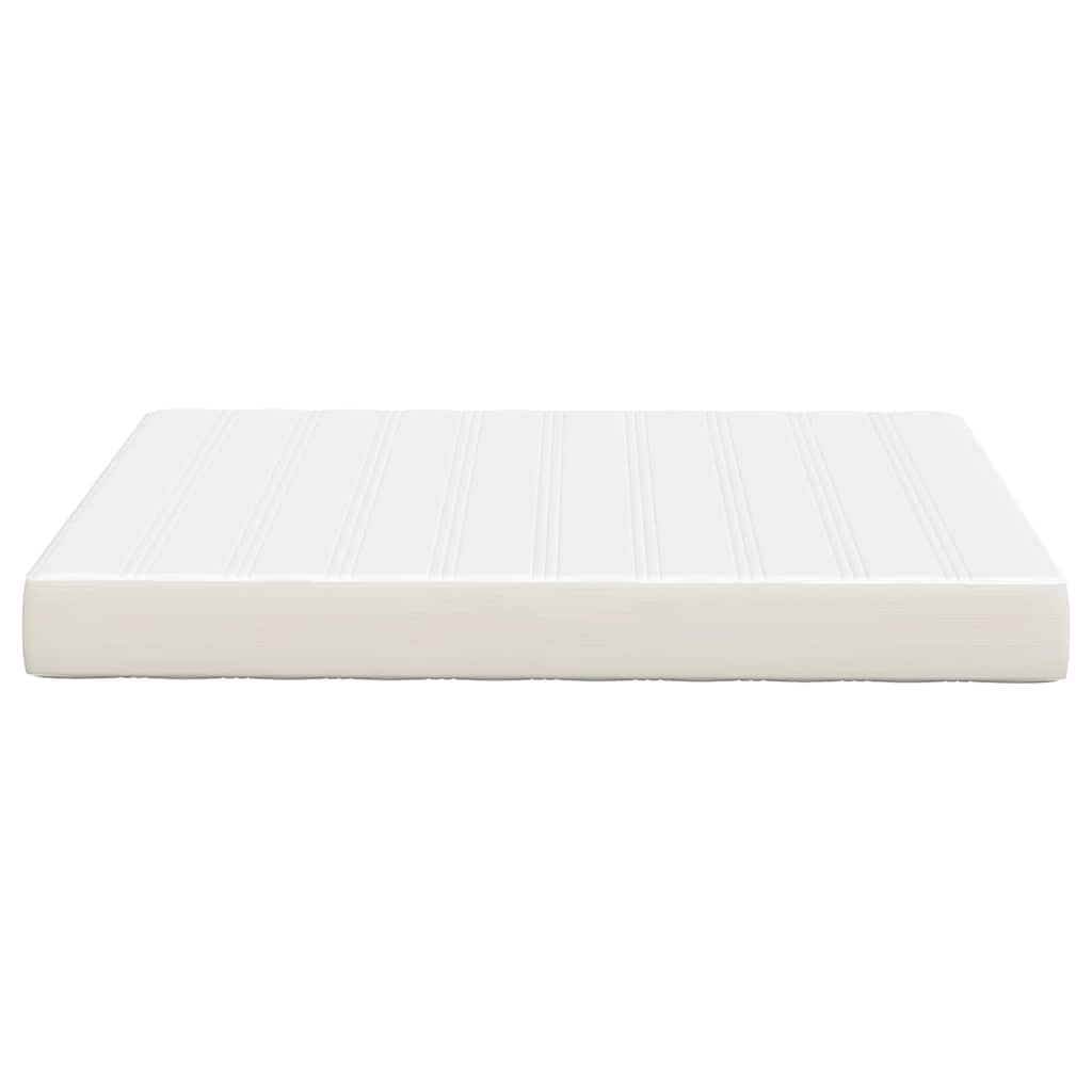 Materasso da Letto con materasso Crema 140 x 200 cm Tessuto | homemem39