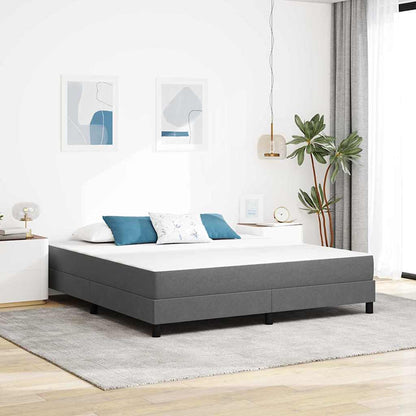 Materasso da Letto Grigio chiaro 180 x 200 cm Tessuto - homemem39