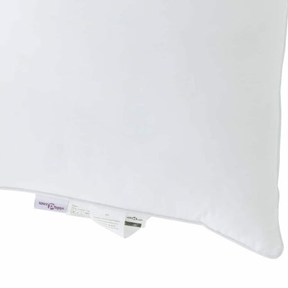 Cuscino 2 pcs Bianco 90 x 70 x 40 cm Cotone e Poliestere | homemem39