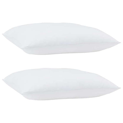 Cuscino 2 pcs Bianco 80 x 80 x 40 cm Cotone e Poliestere | homemem39