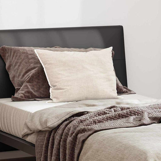 Cuscino con cuscino Bianco 60 x 40 x 20 cm Poliestere | homemem39