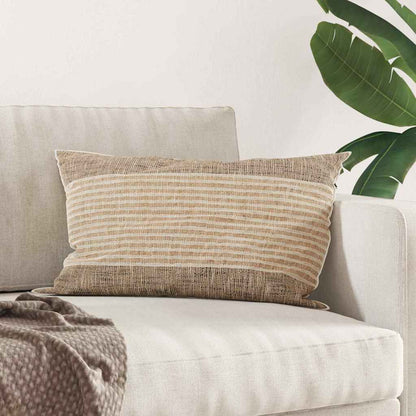 Cuscino con cuscino Bianco 80 x 40 x 20 cm Poliestere | homemem39