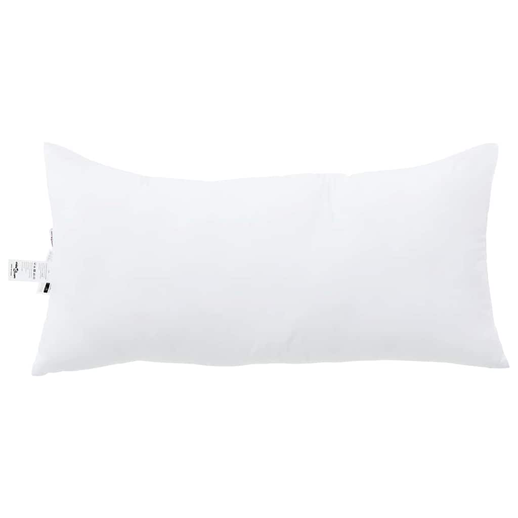 Cuscino con cuscino Bianco 80 x 40 x 20 cm Poliestere | homemem39