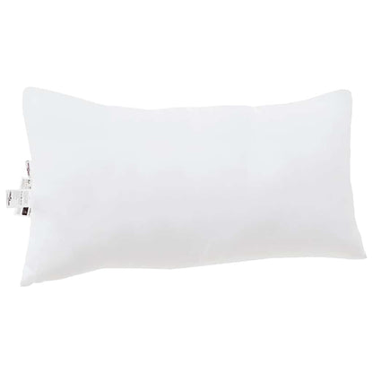 Cuscino con cuscino Bianco 80 x 40 x 20 cm Poliestere | homemem39