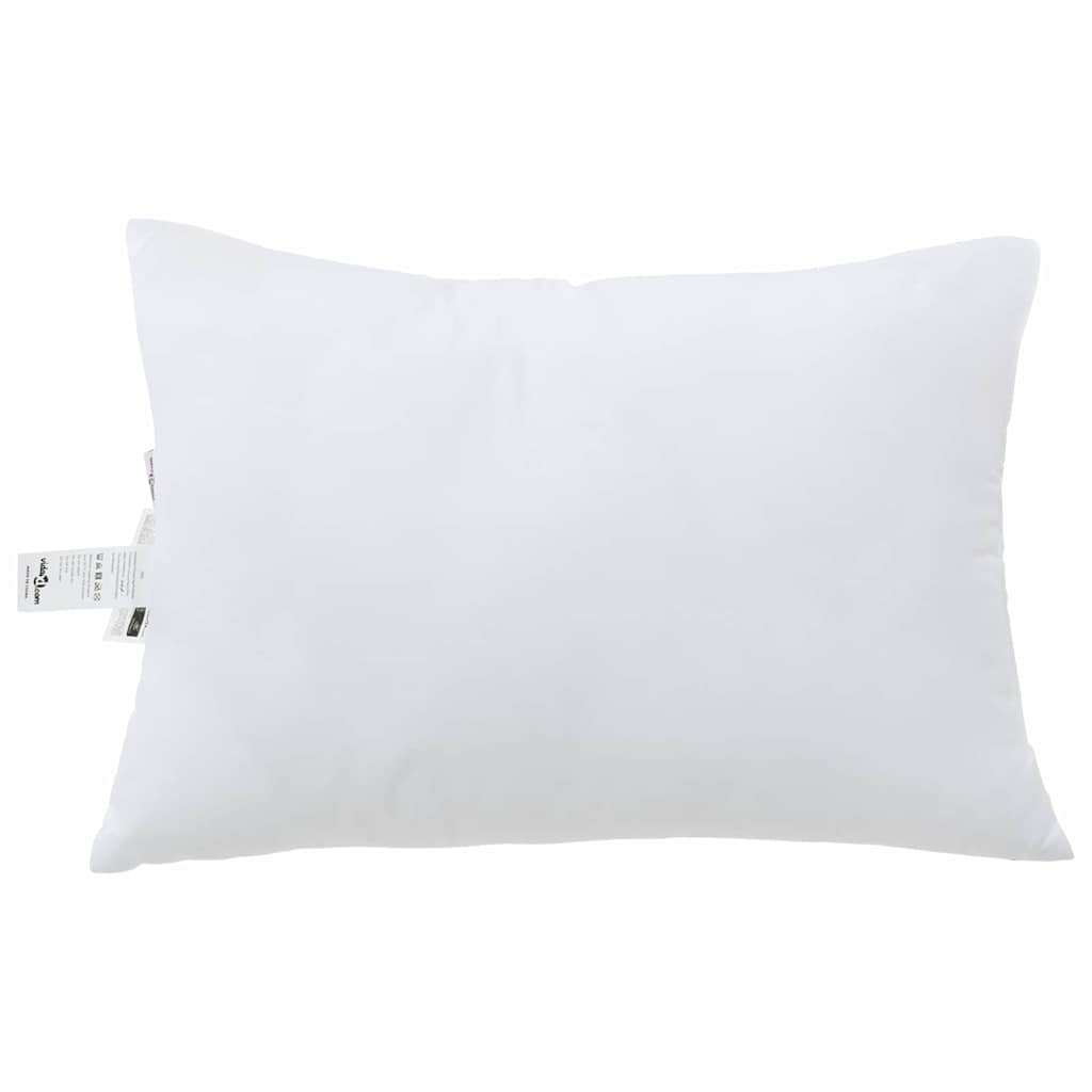 Cuscino con cuscino 2 pcs Bianco 51 x 31 x 20 cm Poliestere | homemem39