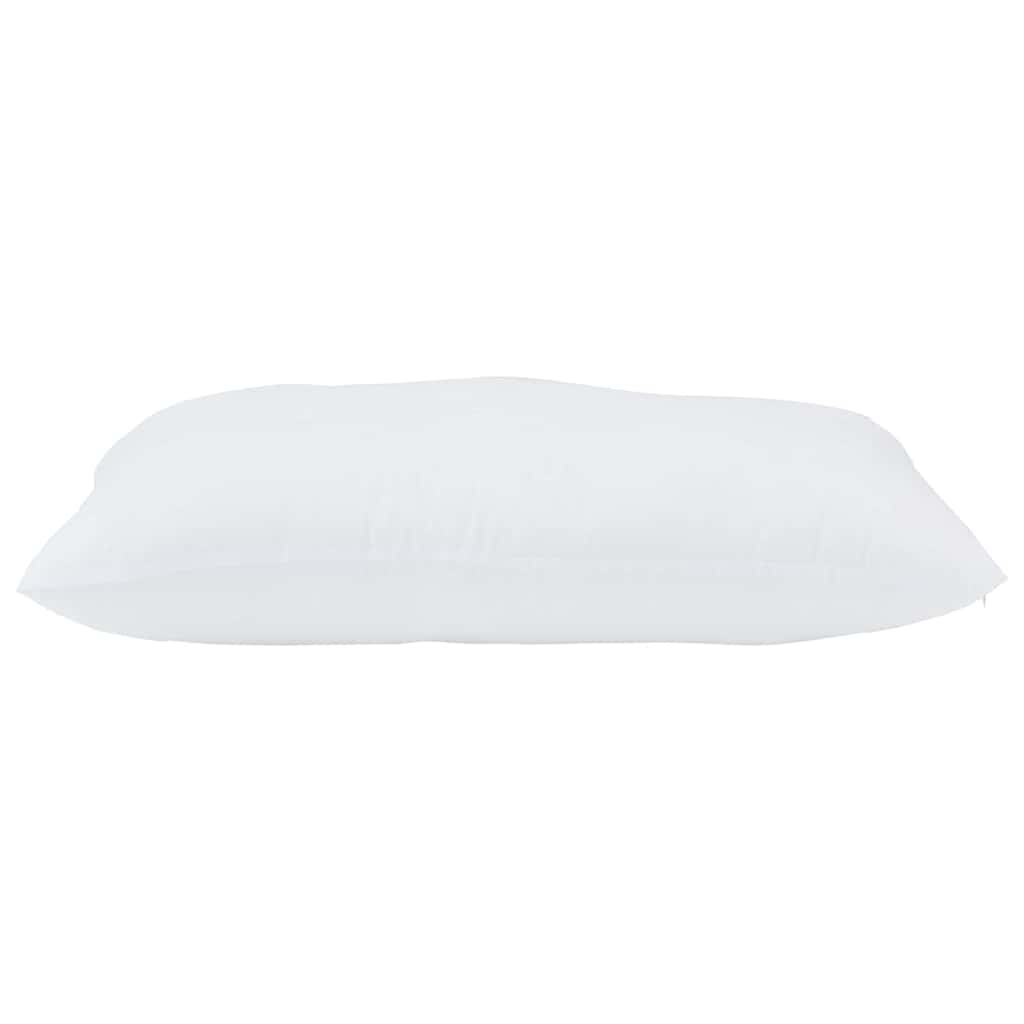 Cuscino con cuscino 2 pcs Bianco 51 x 31 x 20 cm Poliestere | homemem39