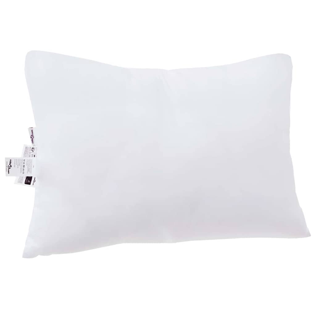 Cuscino con cuscino 2 pcs Bianco 79 x 60 x 20 cm Poliestere | homemem39