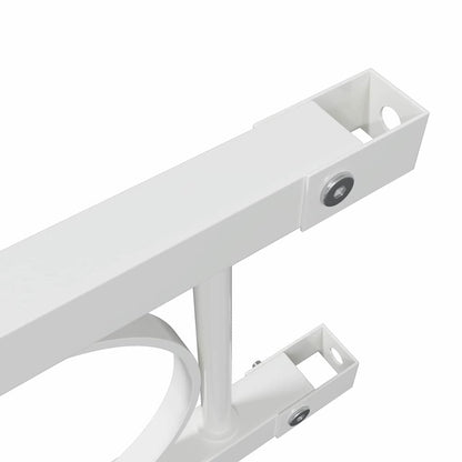 Elemento Recinzione ASSEN Bianco 170 x 100 cm Acciaio | homemem39
