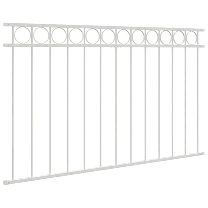 Elemento Recinzione ASSEN Bianco 170 x 100 cm Acciaio | homemem39