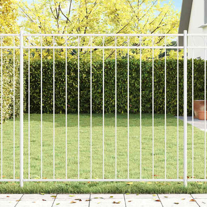 Elemento Recinzione ASSEN Bianco 170 x 120 cm Acciaio | homemem39