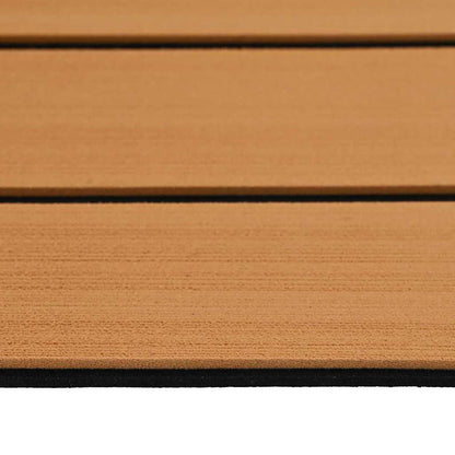 Pavimento per Barca Marrone e nero 240 x 90 cm Schiuma EVA