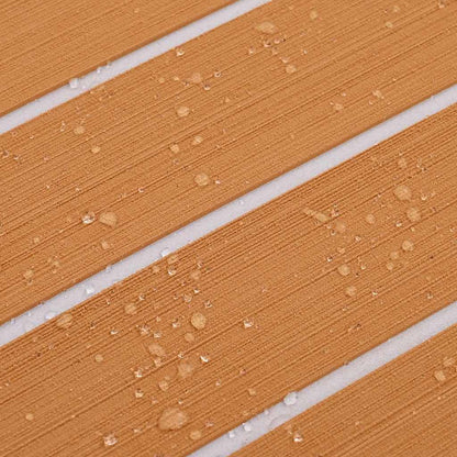 Pavimento per Barca Marrone e bianco 240 x 90 cm Schiuma EVA