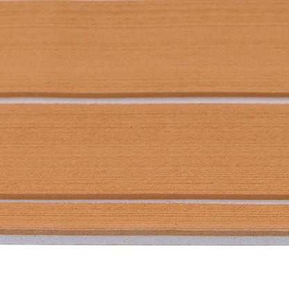 Pavimento per Barca Marrone e bianco 240 x 90 cm Schiuma EVA