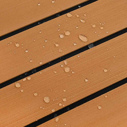 Pavimento per Barca Marrone e nero 240 x 60 cm Schiuma EVA