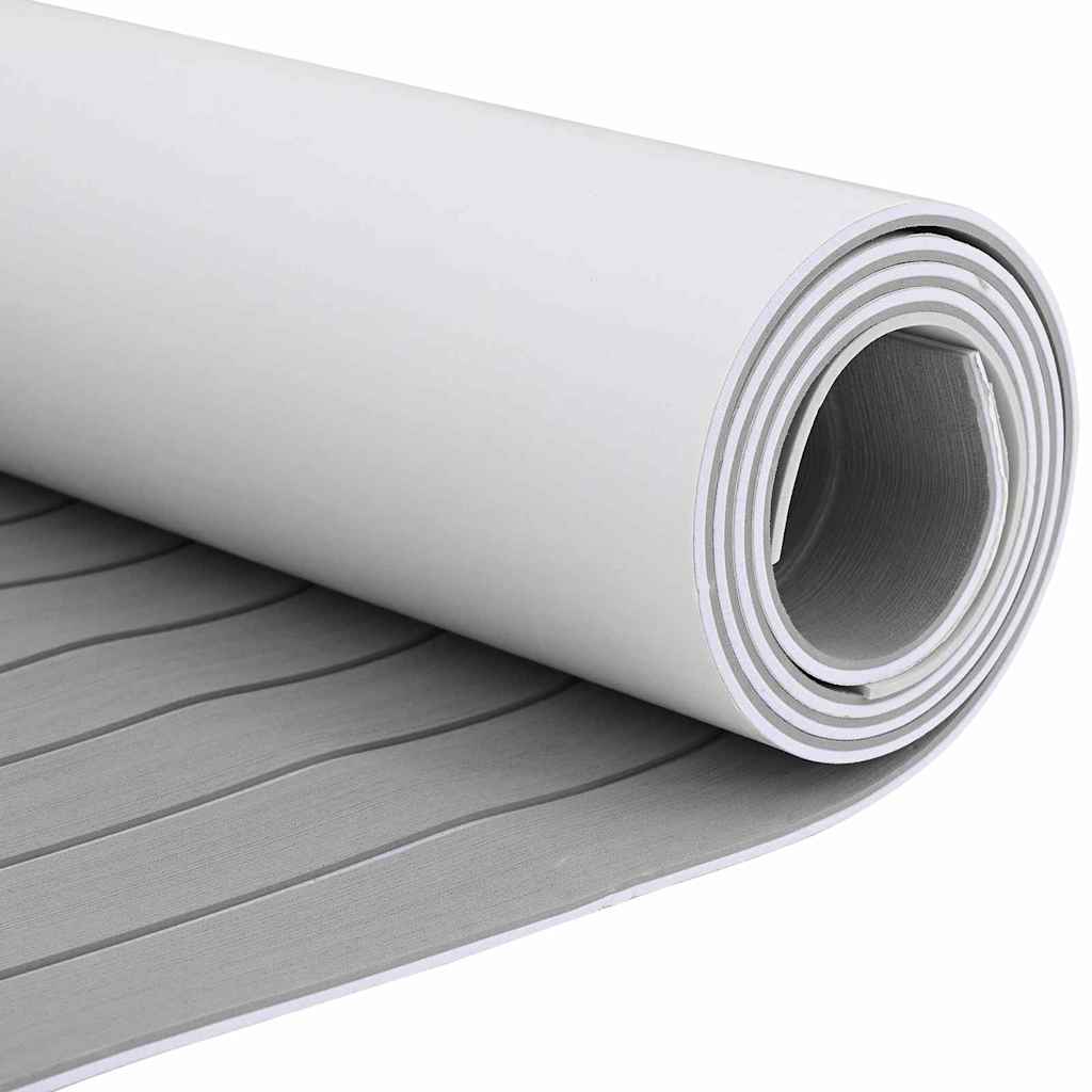 Pavimento per Barca Grigio chiaro e bianco 240 x 60 cm