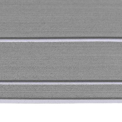 Pavimento per Barca Grigio chiaro e bianco 240 x 60 cm