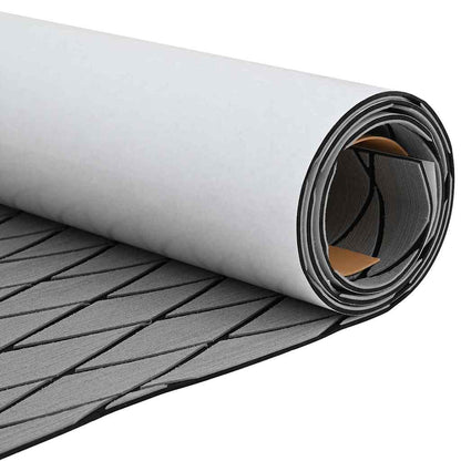 Tappetino per Barche Grigio Chiaro con Nero 190 x 70 x 0,5 cm