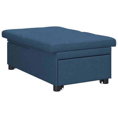 Divano letto Blu 194 x 67 x 37 cm Tessuto