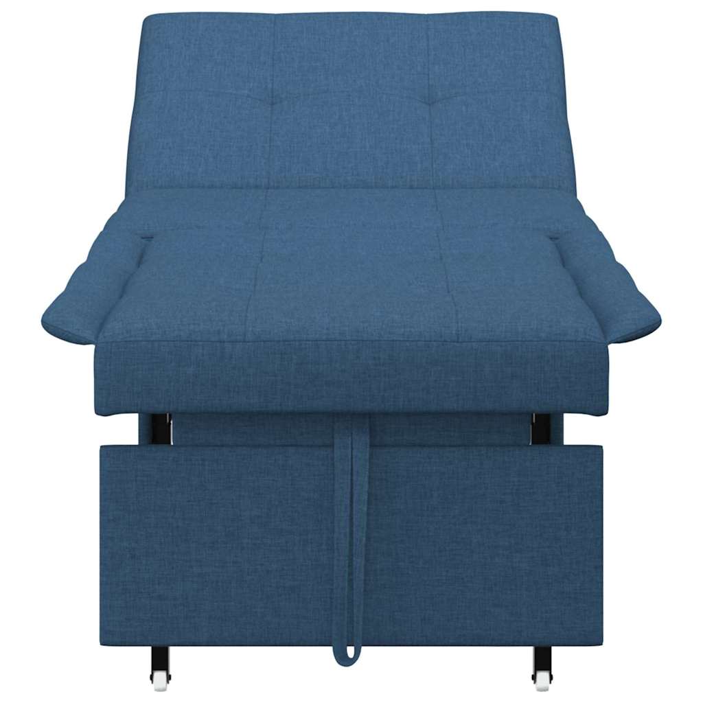 Divano letto Blu 194 x 67 x 37 cm Tessuto