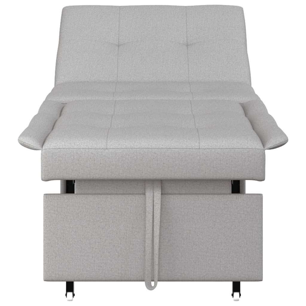 Divano letto Grigio 194 x 67 x 37 cm Tessuto