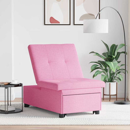 Divano letto Rosa 194 x 67 x 37 cm Tessuto