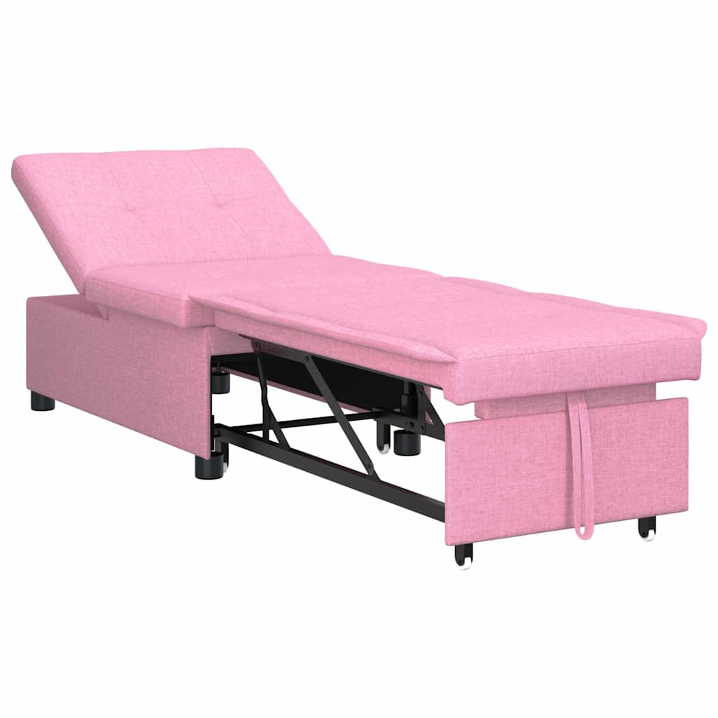 Divano letto Rosa 194 x 67 x 37 cm Tessuto