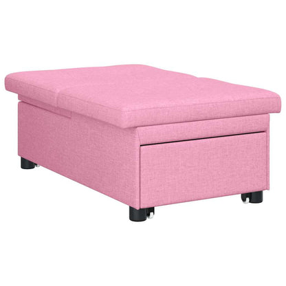 Divano letto Rosa 194 x 67 x 37 cm Tessuto