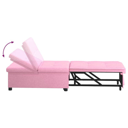 Divano letto Rosa 194 x 67 x 37 cm Tessuto