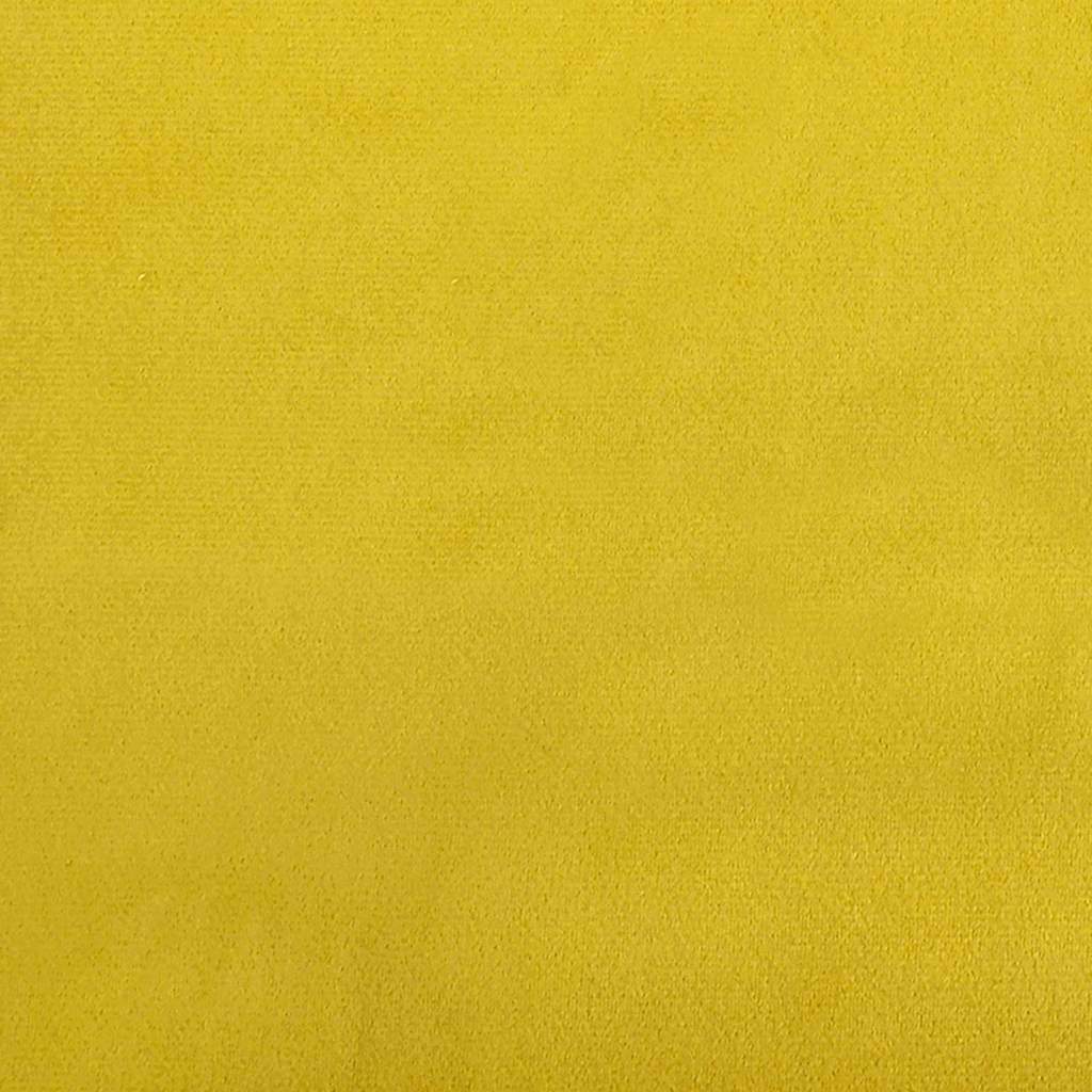 Divano letto Giallo 194 x 67 x 82 cm Velluto | homemem39