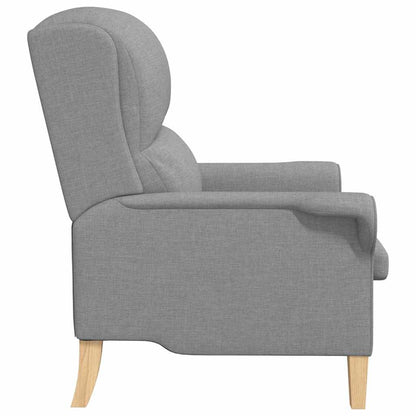 poltrona Grigio chiaro 76 x 94 x 102 cm Tessuto