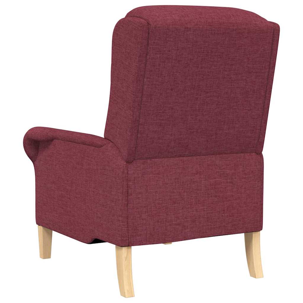 poltrona Rosso vino 76 x 94 x 102 cm Tessuto