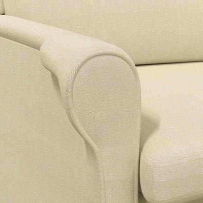 poltrona Crema 76 x 94 x 102 cm Tessuto