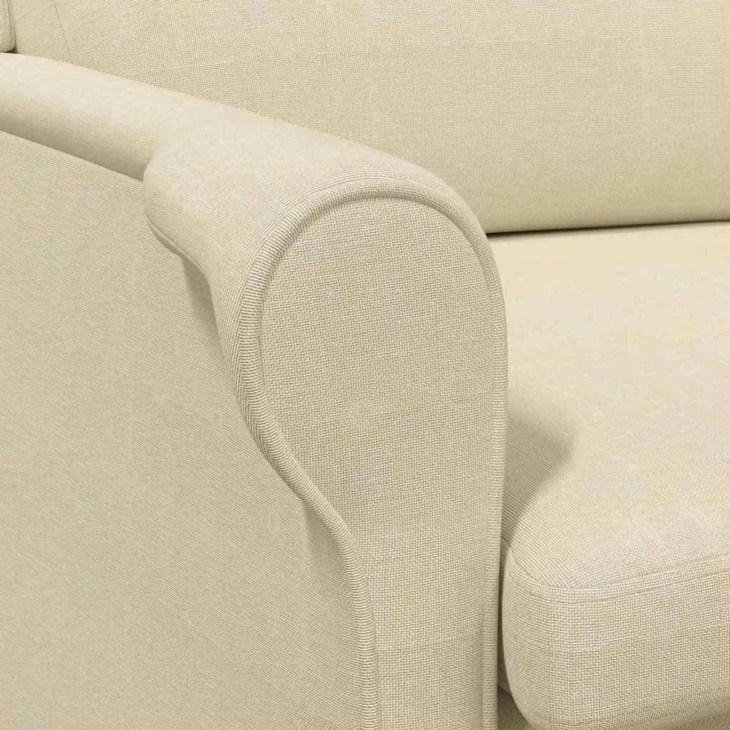 poltrona Crema 76 x 94 x 102 cm Tessuto