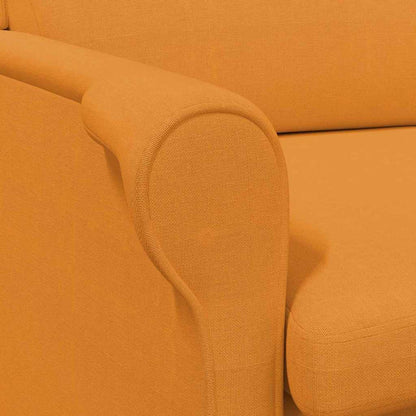 poltrona Giallo scuro 76 x 94 x 102 cm Tessuto