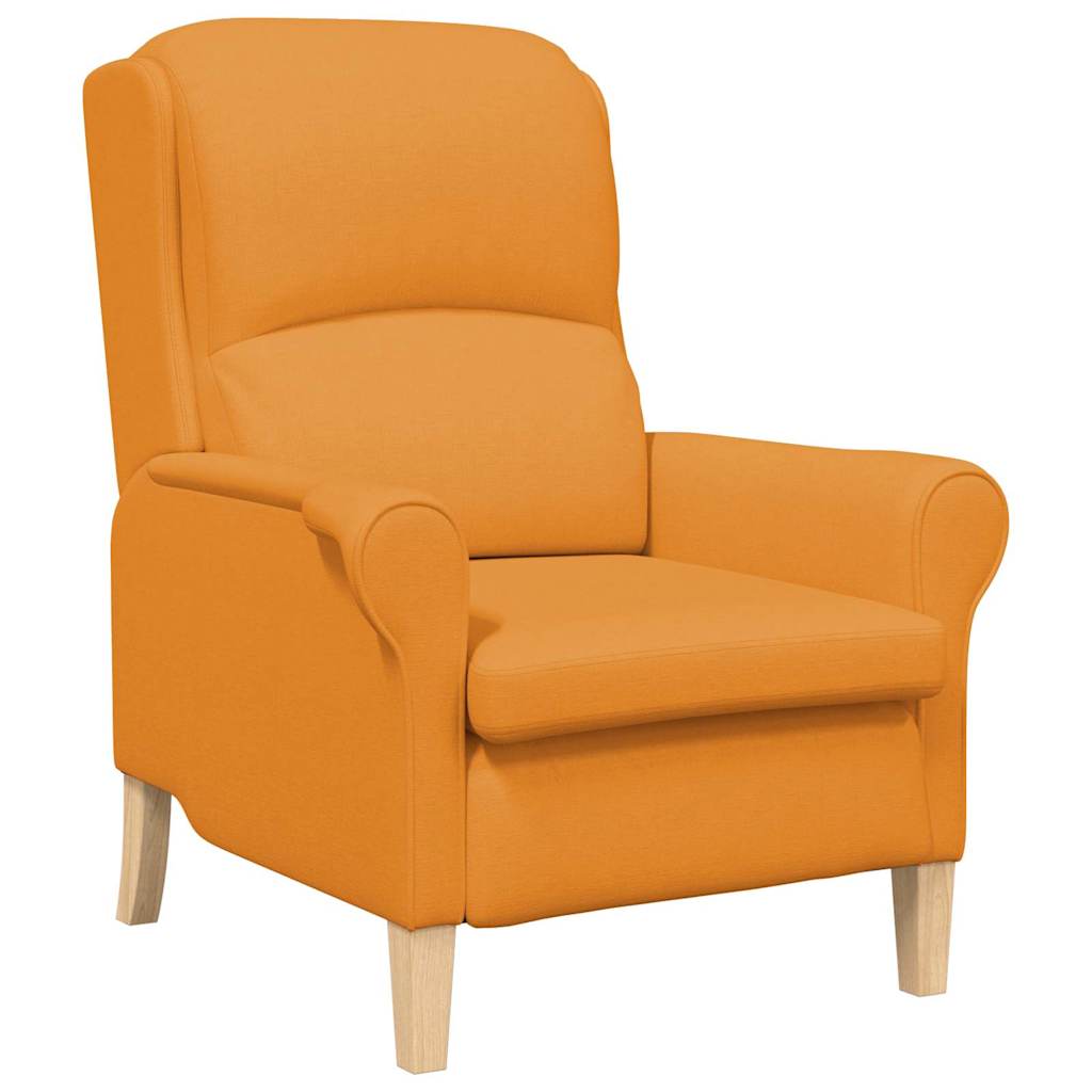 poltrona Giallo scuro Tessuto | homemem39