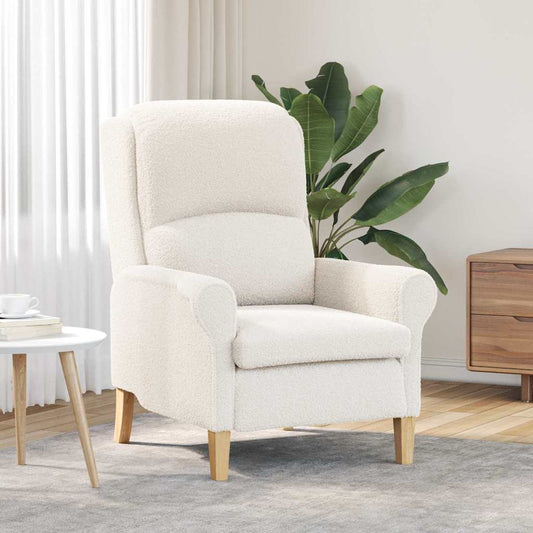 poltrona Crema 76 x 94 x 102 cm Tessuto