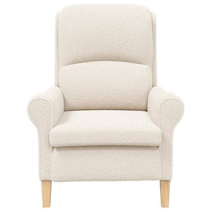 poltrona Crema 76 x 94 x 102 cm Tessuto