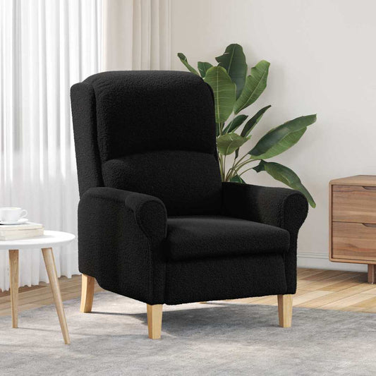 poltrona Nero 76 x 94 x 102 cm Tessuto