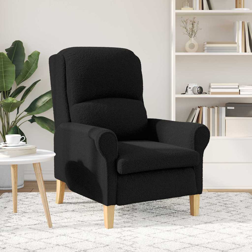 poltrona Nero 76 x 94 x 102 cm Tessuto