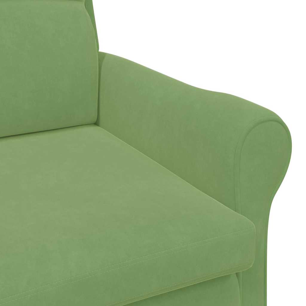 poltrona Verde chiaro 76 x 94 x 102 cm Velluto