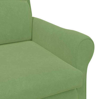 poltrona Verde chiaro 76 x 94 x 102 cm Velluto