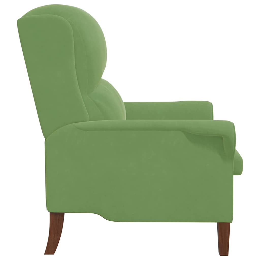 poltrona Verde chiaro Velluto