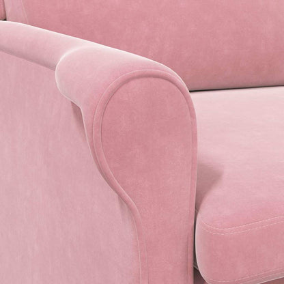 poltrona Rosa 76 x 94 x 102 cm Velluto