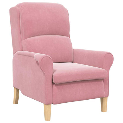 poltrona Rosa 76 x 94 x 102 cm Velluto