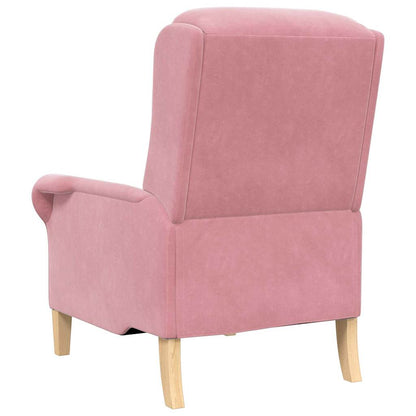 poltrona Rosa 76 x 94 x 102 cm Velluto