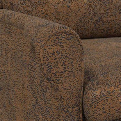 poltrona Marrone 76 x 94 x 102 cm Pelle sintetica