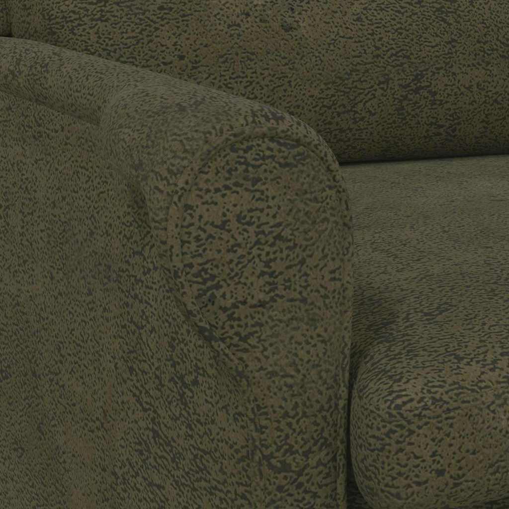 poltrona Verde militare 76 x 94 x 102 cm Pelle sintetica